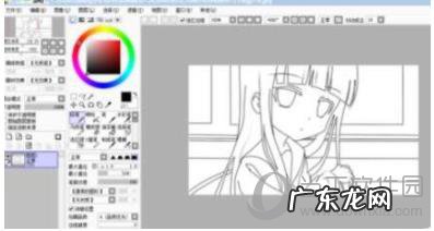 sai2怎么涂色不会弄到线稿 sai怎么改变线稿颜色