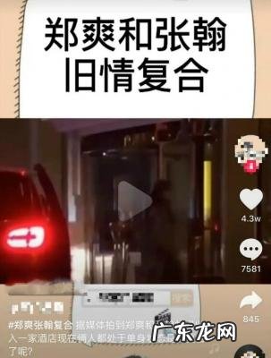 张翰郑爽近况2020 张翰郑爽近况