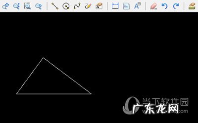 autocad怎么画三角形 迅捷CAD看图软件怎么画三角形