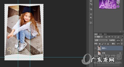 折叠照片如何制作方法 ps折叠图片怎么制作