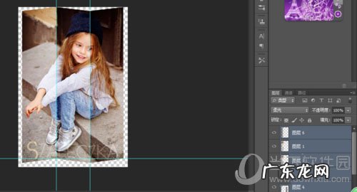 折叠照片如何制作方法 ps折叠图片怎么制作