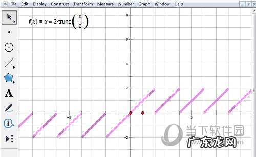 锐角三角函数图像画法 几何画板怎么画V型尖波函数图像