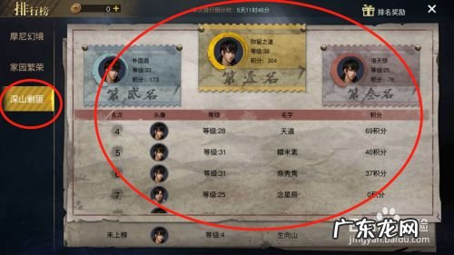 摸金校尉如何查看排行榜