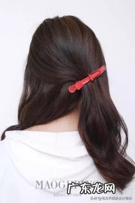 盘编四股辫 麻花辫盘发