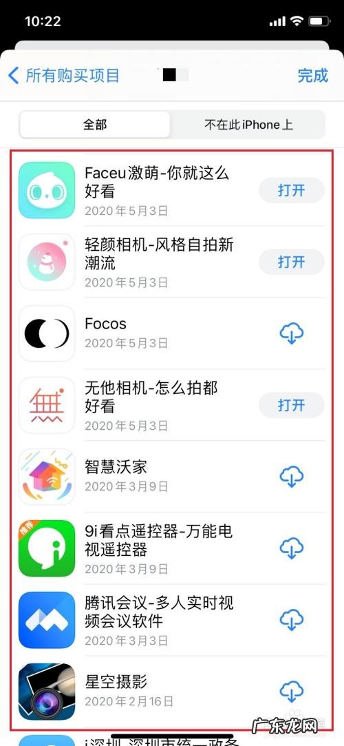 苹果手机已购项目怎么删除