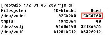 linux df命令和du命令 Linux df和du命令查出来的已使用空间不同如何解决