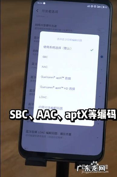 如何查看自己的手机支持什么蓝牙编码,华为蓝牙编码格式怎么调?