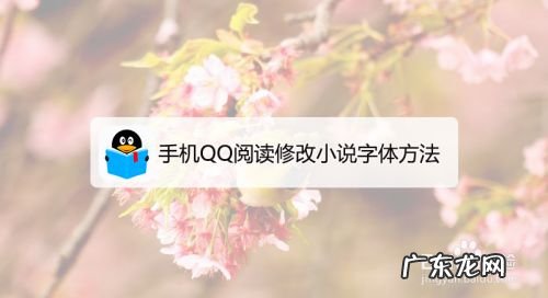 手机QQ阅读怎么修改小说字体,qq整个界面字体怎么改？