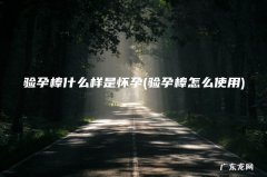 验孕棒怎么使用 验孕棒什么样是怀孕
