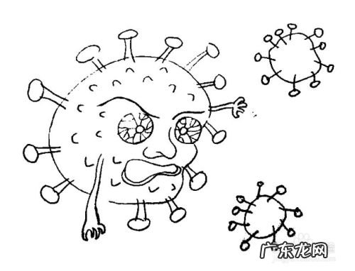新型冠状病毒简笔画,白衣天使简笔画?