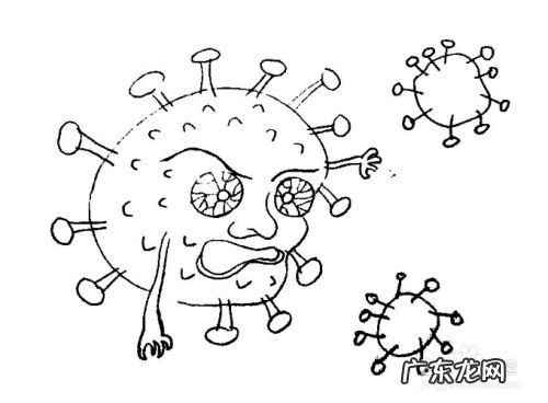 新型冠状病毒简笔画,白衣天使简笔画?