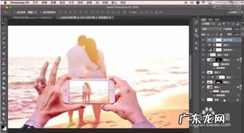 Photoshop合成手机拍照场景,场景合成?