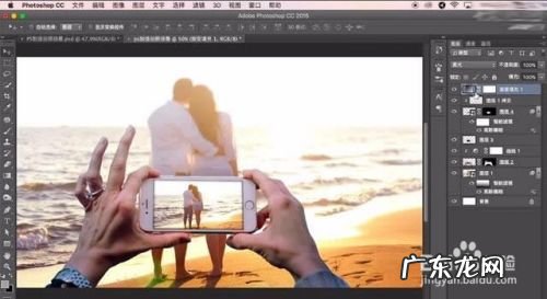 Photoshop合成手机拍照场景,场景合成?