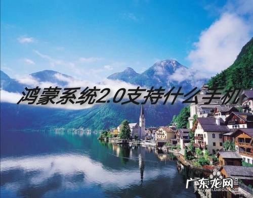 鸿蒙系统2.0支持什么手机,华为鸿蒙系统官网下载?