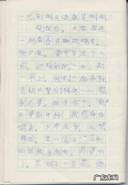 一篇作文50字以上 一篇作文50字