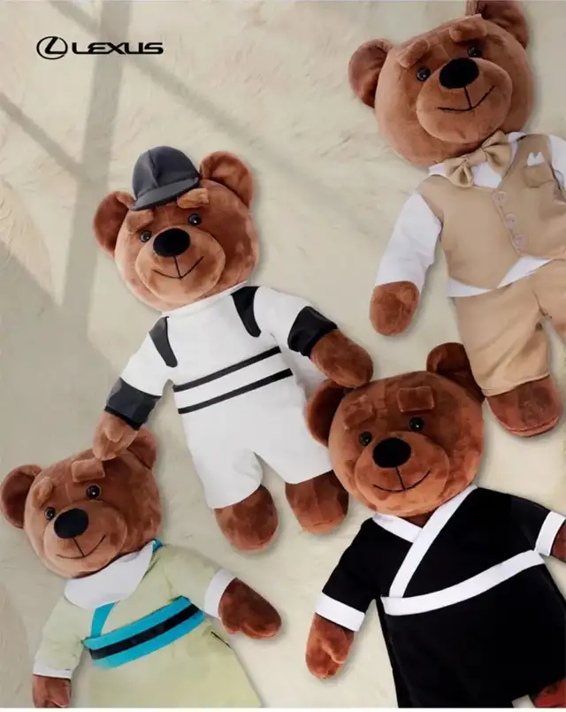 可爱到炸!雷克萨斯上演车库奇妙夜,小熊主角太抢镜了