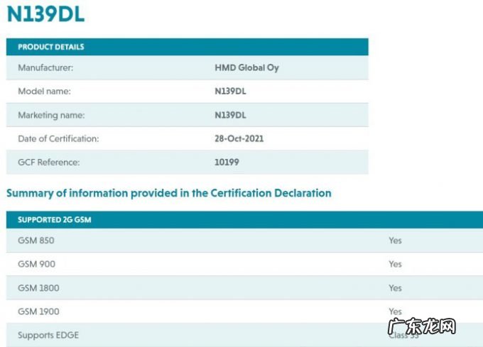 诺基亚 N139DL 通过欧洲 GCF 认证,运行 KaiOS