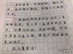 三年级这儿真美作文50字 这儿真美作文50字