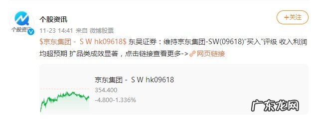 东吴证券维持京东“买入”评级收入利润均超预期