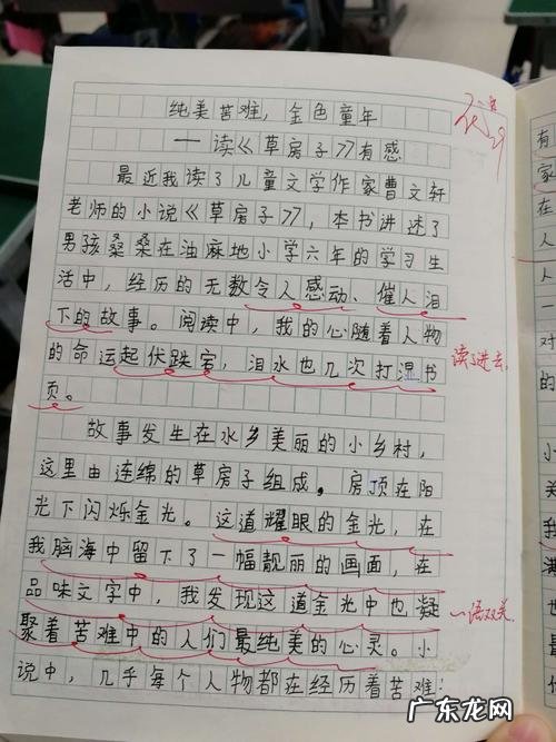 中考满分作文大全有旁批尾批600字 中考满分作文大全有旁批尾批
