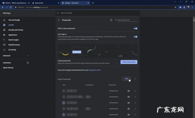 Chrome Canary 版浏览器支持手动添加第三方网站账号密码