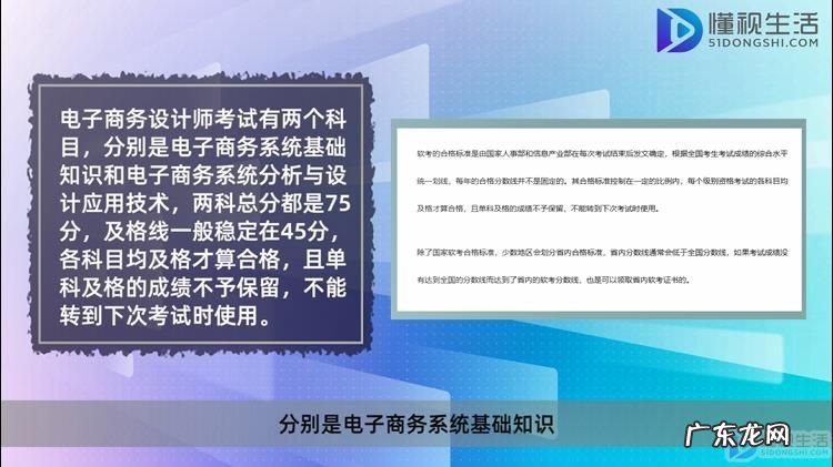 电子商务考试考什么？ 电子商务设计师考什么证书
