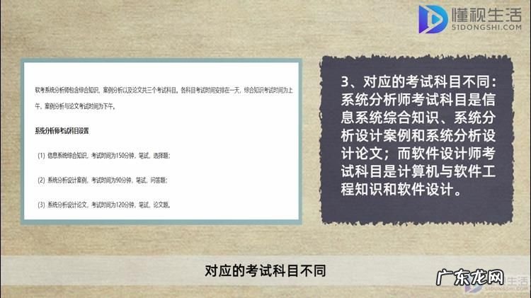 软考 系统架构设计师？ 系统分析师和软件设计师区别