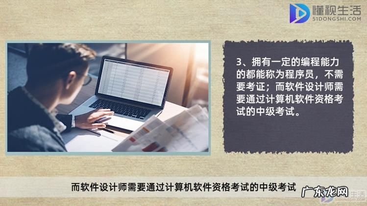 软件设计师初级？ 软件设计师跟程序员区别