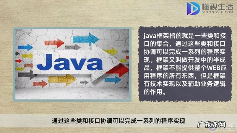 java开发常用四大框架? java什么是框架