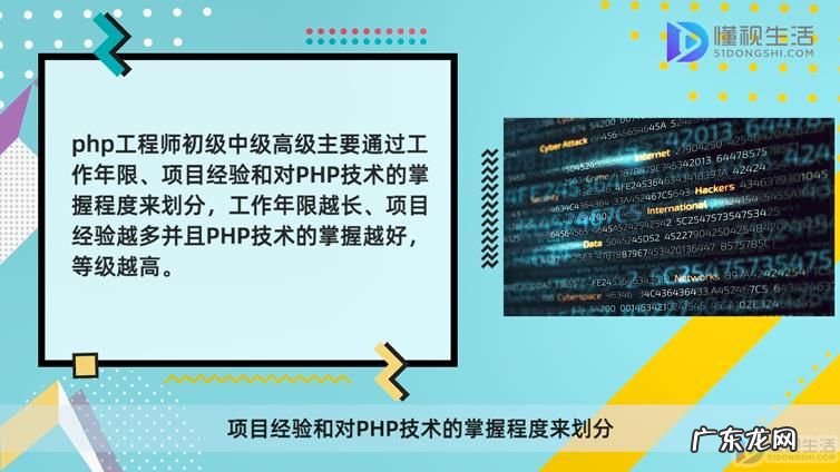 php高级工程师证书? php工程师初级中级高级怎么分的