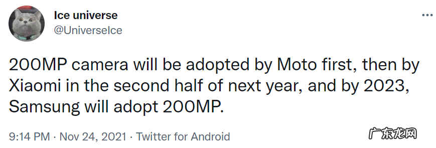 三星 2 亿像素传感器或由摩托罗拉首发搭载