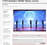 越南邮政通信集团推出移动支付服务MobileMoney-VNPTPay