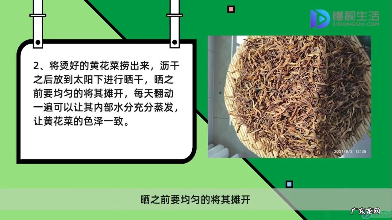黄花菜可以直接晒干吗? 黄花菜怎么晒干不会黑