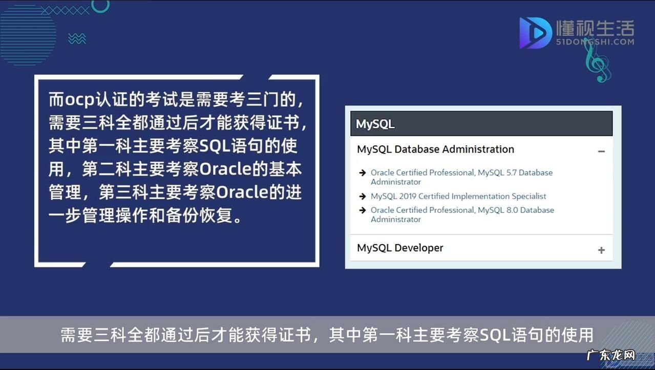 OCA认证? oca认证需要几门