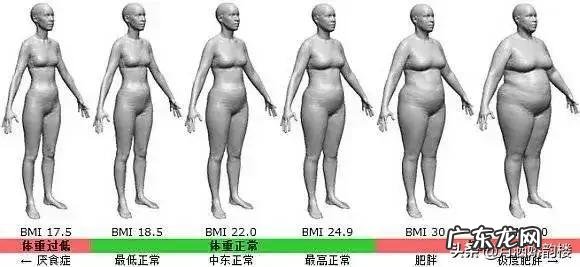 成年人的标准体重对比数据,看看你的身高体重指数是多少