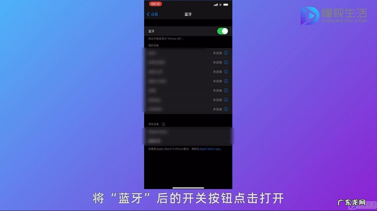 设置里蓝牙一直转圈圈? 苹果蓝牙打不开一直转圈咋办
