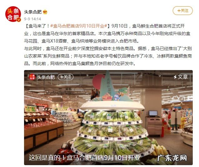 盒马鲜生济南首店正式开业