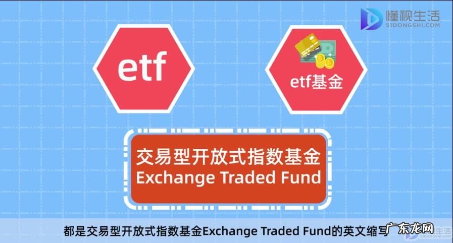 深基etf和沪基etf区别? etf和etf基金有什么区别