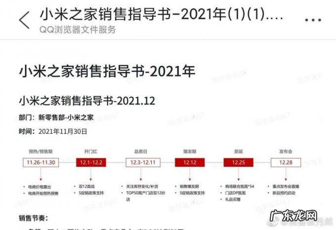 消息称小米 12 系列新品发布会定档 12月28 日
