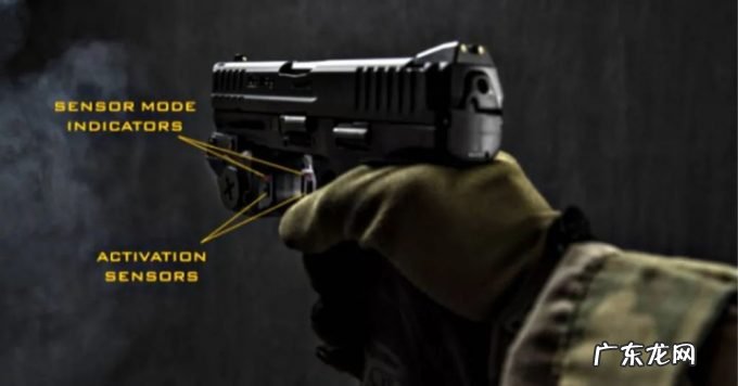 一款XTECH战术手枪激光器无需开关即可启动