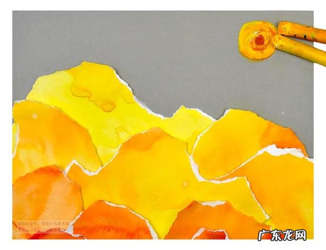 儿童美术沙漠画-保护沙漠儿童画