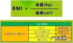 您的体重指数是多少超过这个数就该减肥了