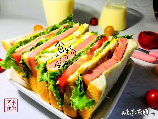 面包片自制早餐简易做法不用加热那种?