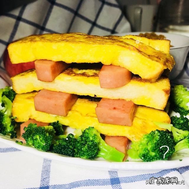 面包片自制早餐简易做法不用加热那种?