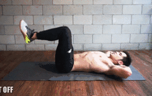 一天练习300次卷腹训练,持续2个月,能练出腹部肌肉吗?