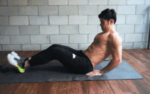 一天练习300次卷腹训练,持续2个月,能练出腹部肌肉吗?