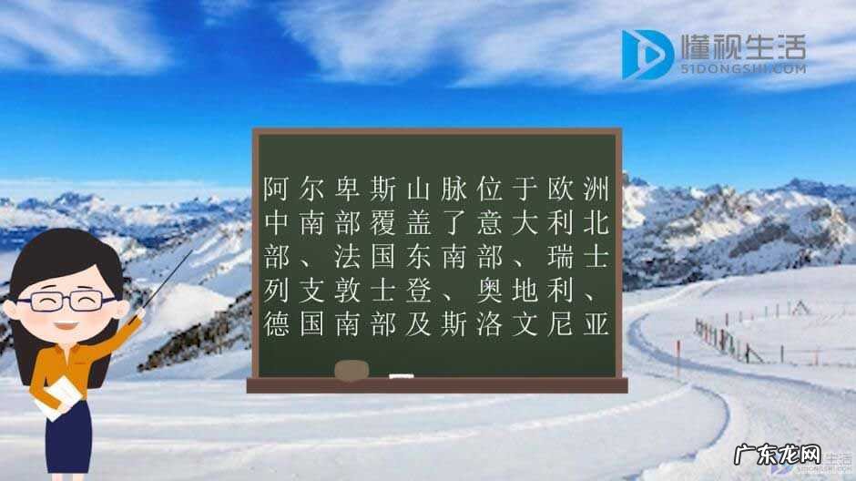 阿尔卑斯山位置图? 阿尔卑斯山在哪