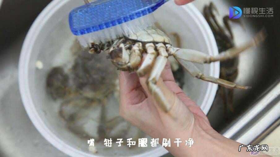 螃蟹怎样杀和处理干净? 怎么洗螃蟹干净