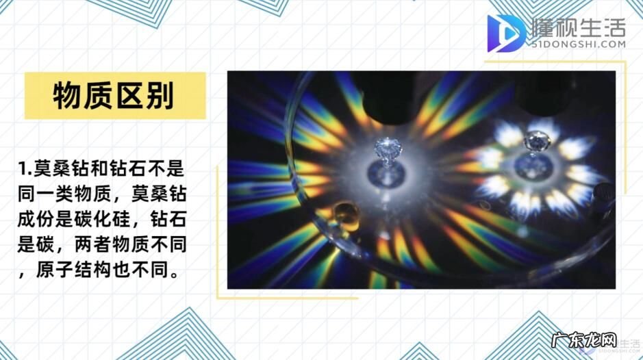 钻石和莫桑钻肉眼区别? 莫桑钻和钻石的区别