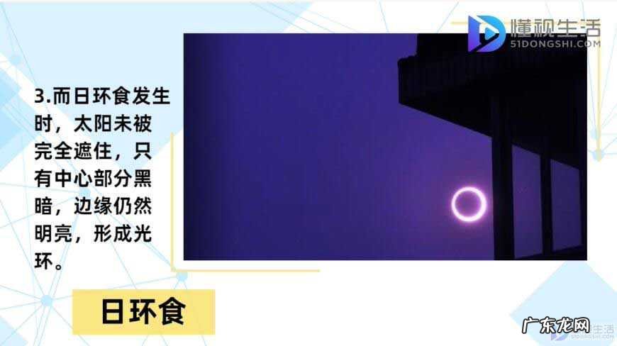 日环食和日全食的区别